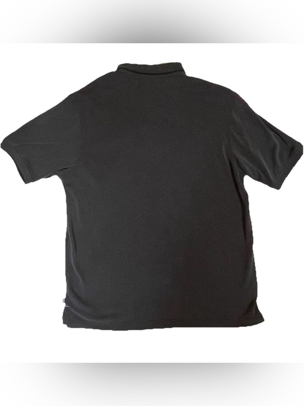 Tommy Bahama Short Sleeve Shirt-Men's Large-Dark Gray-Textured Modal Blend Polo - Picture 3 of 16